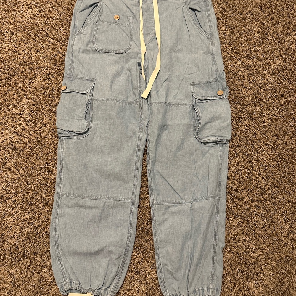 Polo by Ralph Lauren Light Blue Cargo Pants